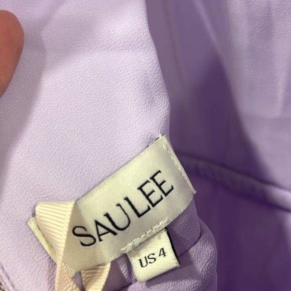 SAU LEE Sabrina Gown in Lavender - Picture 12 of 16